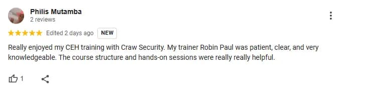 Ethical Hacking Review by Ishita Kolluru