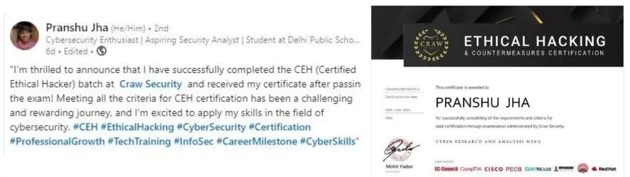 Ethical Hacking Review by Ishita Kolluru