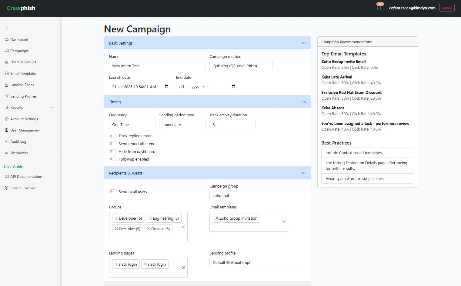 Campaign Core Feature